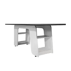 میز کنفرانس 4 نفره راما مدل لیتون | فروشگاه آرک