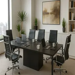 میز کنفرانس 8 نفره راما مدل تمیس | فروشگاه آرک