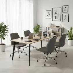 میز کنفرانس 4 نفره راما مدل دایان | فروشگاه آرک