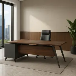 میز مدیریتی راما مدل دایان ال ثابت | فروشگاه آرک