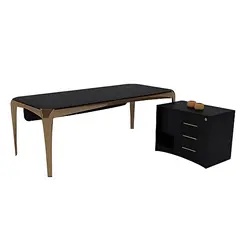 میز مدیریتی راما مدل لیبرا ال دار | فروشگاه آرک