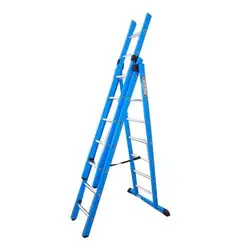 نردبان مخابراتی 6 متری 3 تکه مدل سیلور فراز پله | فروشگاه آرک