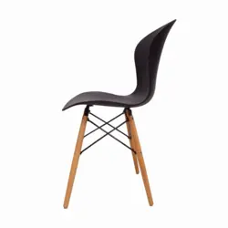 صندلی رستورانی پایه چوبی ایفلی بدون تشک ماهور | فروشگاه آرک