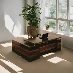 میز مدیریتی آرک مدل قابدار | فروشگاه آرک