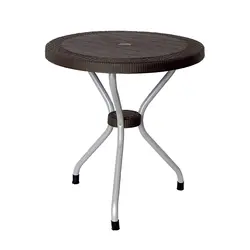 میز گرد حصیر بافت ناصر پلاستیک مدل 422 | فروشگاه آرک