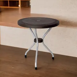 میز گرد حصیر بافت ناصر پلاستیک مدل 422 | فروشگاه آرک