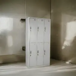 کمد بایگانی 6 درب رنگ کوره ای تولیدی آرک | فروشگاه آرک