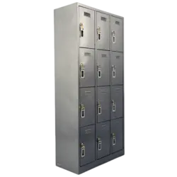 کمد 12 درب رنگ چکشی گروه تولیدی آرک | فروشگاه آرک