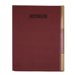 دفتر کلاسوری جلد سخت قفل فلزی گالینگور ۱۰۰ برگ سهند | فروشگاه آرک