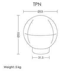 صندلی دکوراتیو مدل TPN آرتمن | فروشگاه آرک