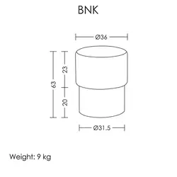 صندلی کودک مدل BNK-K64 آرتمن | فروشگاه آرک