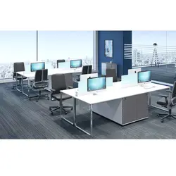 میز کار گروهی دکورانو مدل راسا کد 7616 | فروشگاه آرک