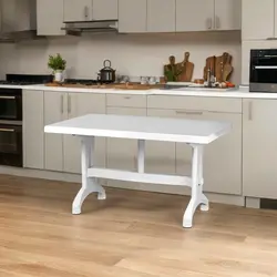 میز مستطیل ناصر پلاستیک مدل 924 | فروشگاه آرک