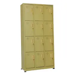 کمد 12 درب رنگ استاتیک تک رنگ | فروشگاه آرک