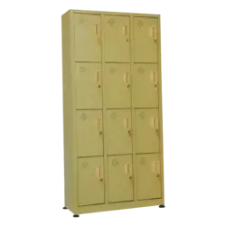 کمد 12 درب رنگ استاتیک تک رنگ | فروشگاه آرک