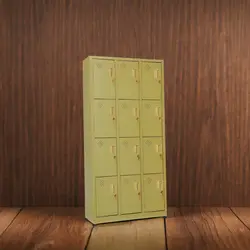 کمد 12 درب رنگ استاتیک تک رنگ | فروشگاه آرک