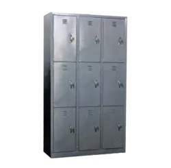 کمد 9 درب رنگ چکشی | فروشگاه آرک