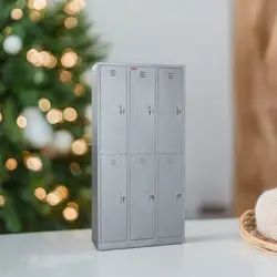 کمد 6 درب رنگ چکشی | فروشگاه آرک