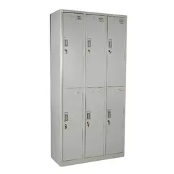 کمد 6 درب رنگ استاتیک تک رنگ | فروشگاه آرک