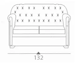 مبل اداری دو نفره سالار چوب مدل دنیز | فروشگاه آرک
