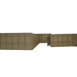 پارتیشن چوبی بدون شیشه آرک | فروشگاه آرک