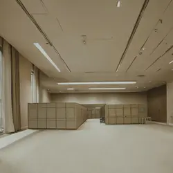 پارتیشن چوبی بدون شیشه آرک | فروشگاه آرک