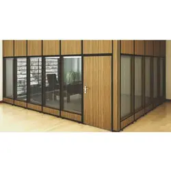 پارتیشن با پرده و شیشه گروه تولیدی آرک | فروشگاه آرک