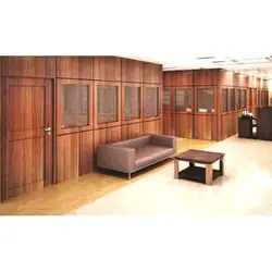 پارتیشن با پرده و شیشه گروه تولیدی آرک | فروشگاه آرک