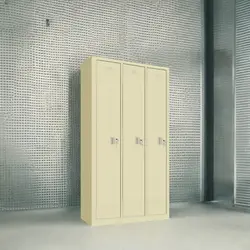 کمد 3 درب شهربانی رنگ کوره ای | فروشگاه آرک