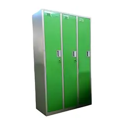 کمد 3 درب شهربانی- رنگ استاتیک دو رنگ | فروشگاه آرک