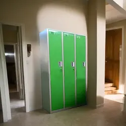 کمد 3 درب شهربانی- رنگ استاتیک دو رنگ | فروشگاه آرک