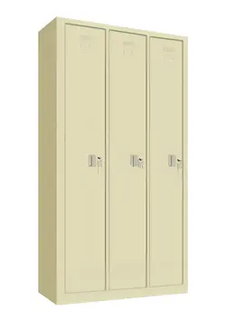 کمد 3 درب شهربانی- رنگ استاتیک تک رنگ | فروشگاه آرک