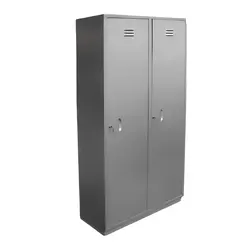 کمد 2 درب شهربانی رنگ چکشی تولیدی آرک | فروشگاه آرک