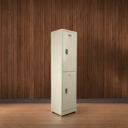 کمد 2 درب روی هم- رنگ کوره ای | فروشگاه آرک