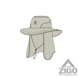 کلاه تابستانه محافظ گردن کایلاسKF130011