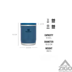 فلاسک غذای 0.53 لیتر استنلی سری Adventure مدل TO-GO FOOD JAR | فروشگاه اینترنتی زیگوکمپ