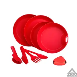 ست ظروف دو نفره لایف کمپ مدل کمبو کد ۴۵۸۱۹ | فروشگاه اینترنتی زیگوکمپ