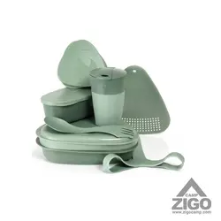 ست ظروف 8 تکه لایت مای فایر مدل Mealkit bio