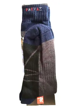 جوراب حوله ای دو ربع طرح جدید