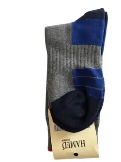 جوراب حوله ای دو ربع طرح پولو