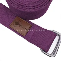 کمربند نخی حرفه ای مخصوص يوگا : بنفش