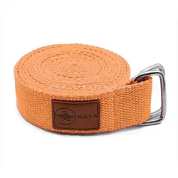 کمربند نخی حرفه ای مخصوص يوگا : نارنجی روشن