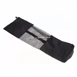 ست یوگا آبی سرمه ای : مت ۸ میل حرفه ای + ۲ عدد آجر + بند یوگا رایگان + کاور و بند حمل رایگان