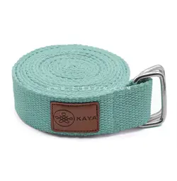 کمربند نخی حرفه ای مخصوص يوگا : سبزآبی