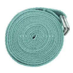 کمربند نخی حرفه ای مخصوص يوگا : سبزآبی