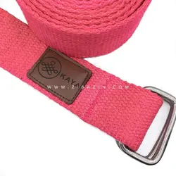 کمربند نخی حرفه ای مخصوص يوگا : صورتی