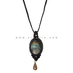 آویز دستساز سنگ لابرادوریت