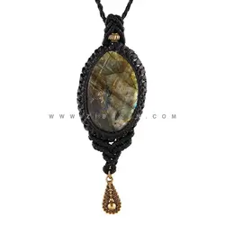 آویز دستساز سنگ لابرادوریت