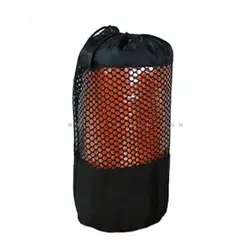 مت یوگا حوله ای استپ دار : نارنجی+کاور رايگان