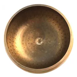 کاسه تبتی (مرتعش) هندی چکش خورده : قطر دهانه ۹ سانت